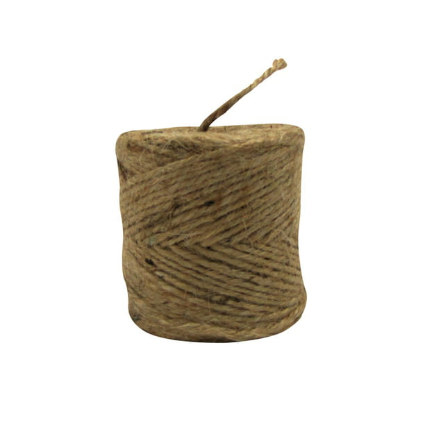 328 Feet Natural Jute Twine 3 Ply Gift Wrapping String DIY Rope Garden Twine Cord for Arts Crafts and Gardening Applications COOLAKE 